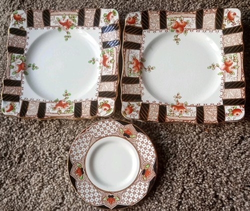 Melbar ware piece plate set - 3,