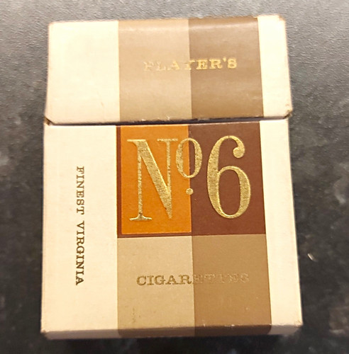 Player empty cigarette - no.6,