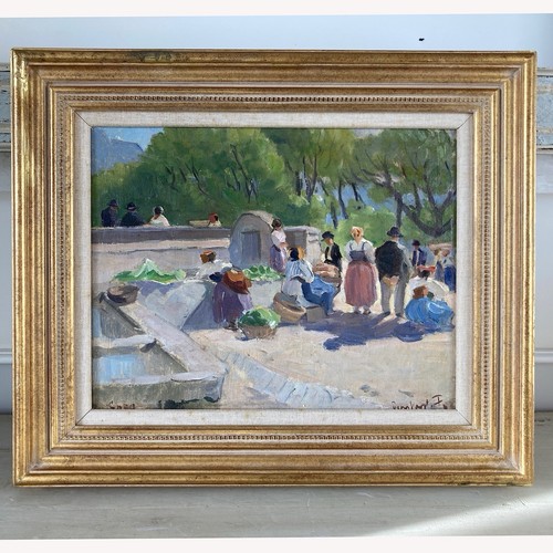 Antique original impressionist - antique,