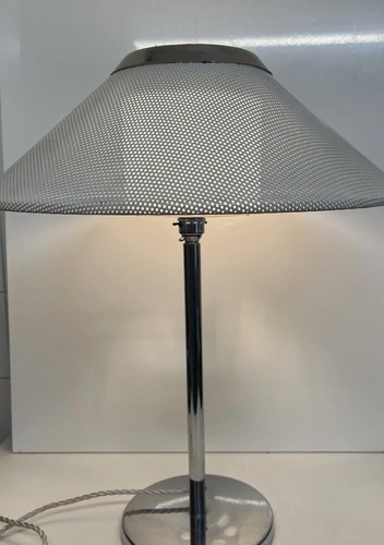 Vintage format table - lamp, by
