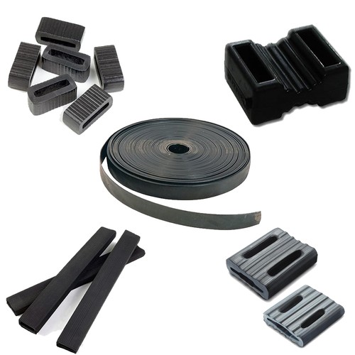 Rubber tree strapping spacers - tree,