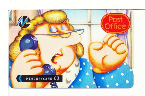 Mercury phonecard mavis - mercury, £2