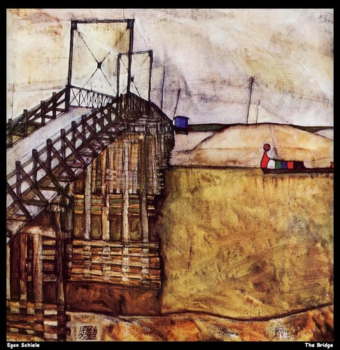 Egon schiele the bridge 1 - schiele, o