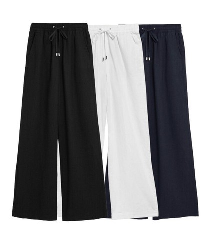 Trouser wide leg - m&s,