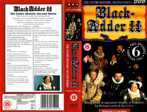 Blackadder series 2 vhs - ii, (vhs