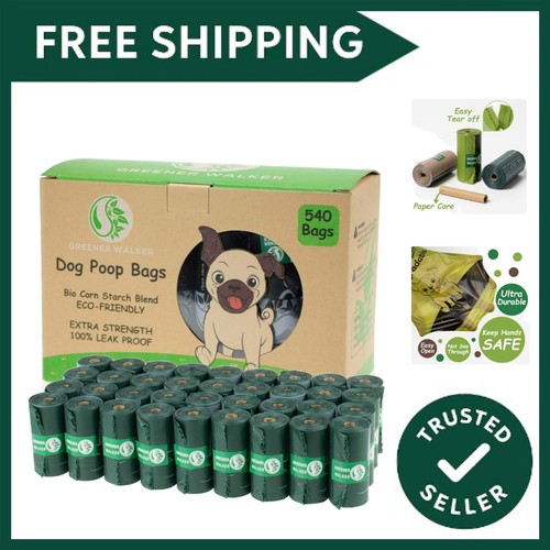 Poo bags for dog waste - bags, 540