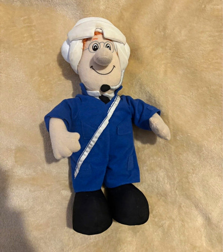 Postman pat talking plush doll - pat,