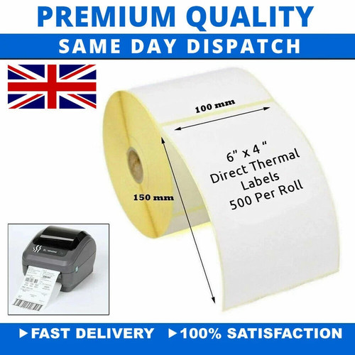 New 4x6 direct - thermal, labels