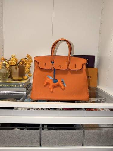 Hermès birkin orange togo - birkin, 35