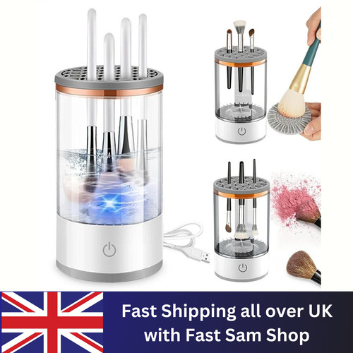 Electric makeup brush cleaner - electric,