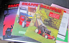 Snapper lawnmower catalogues