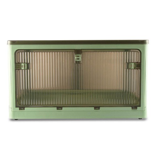Plastic folding storage box - plastic, on