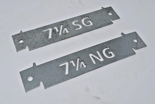Wheel profile gauge - profile, 1/4"