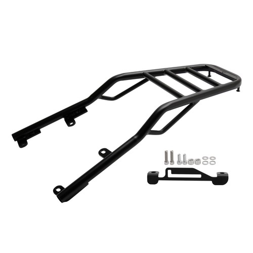 Rear rack tube type black - rear,