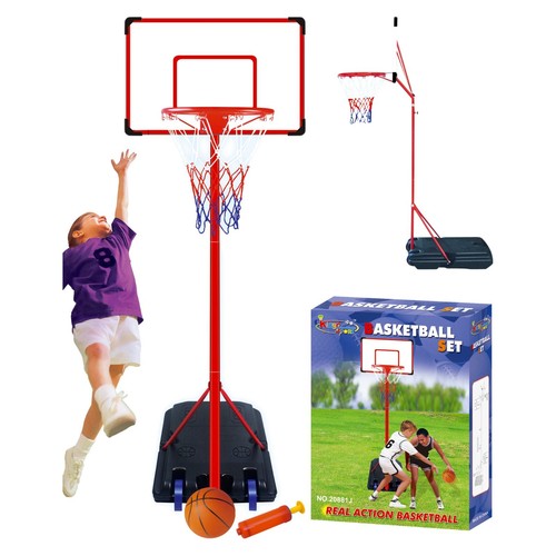 Free standing basketball with - free,