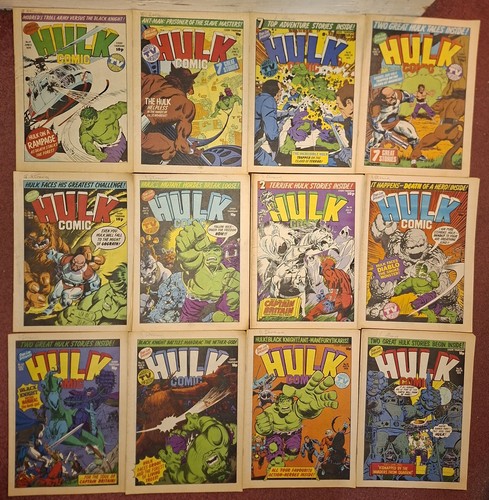 Marvel hulk comics - uk,