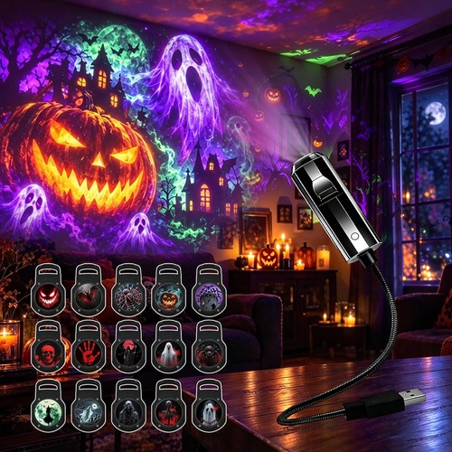 Halloween projector lights - lights, 15