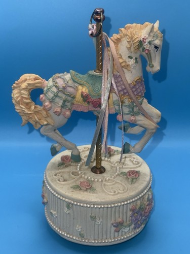 Vintage musical carousel - vintage,