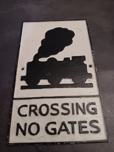 Railroad crossing gates - railroad,