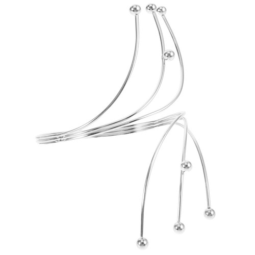 Open arm bangle iron layer - iron,