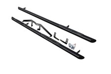 Black steel side bars - steel, 3