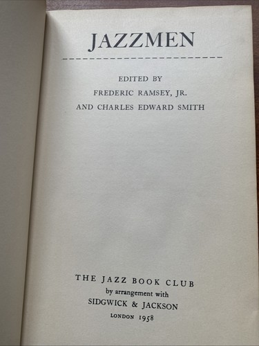 Jazzmen edited frédéric - jazzmen,