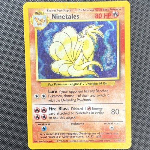 Pokémon ninetales 102 - ninetales, 12/102