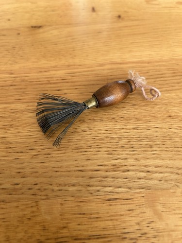 Antique hairbrush cleaning - hairbrush,