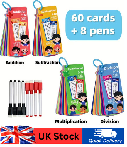 15cards addition table - 60/15cards,