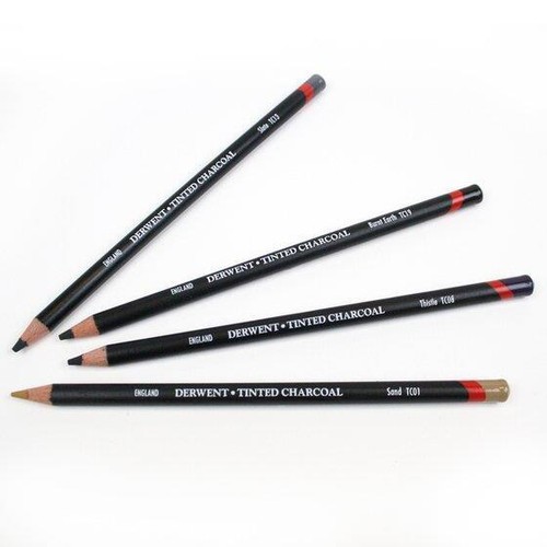 Derwent tinted charcoal pencil - tinted,