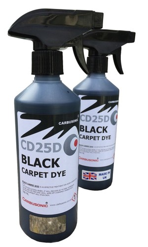 Black carpet dye - , trigger