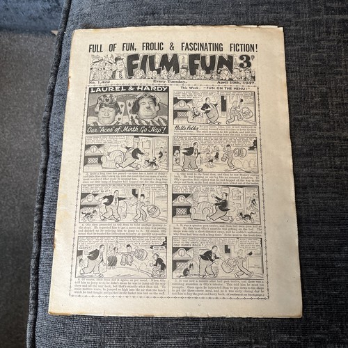 Film fun comic april - film,