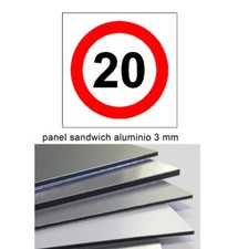 Speed limit sandwich panel - speed, 20,