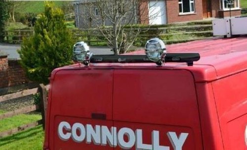 Black rear roof bar leds - leds, +
