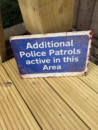 Additional police patrols - additional, in