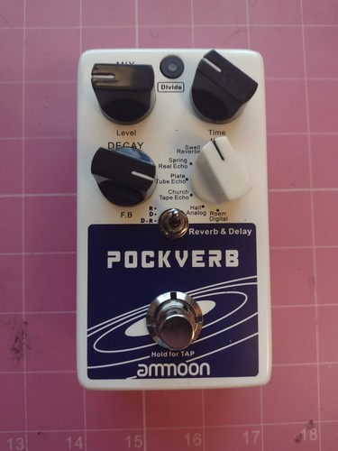 Pockverb reverb delay guitar - pockverb,