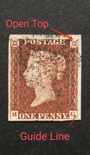 Penny red 8 pl 27 - gb, qv