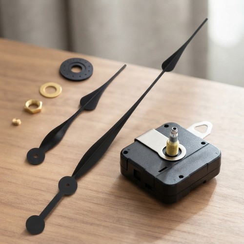 Silent quartz clock movement - quartz,