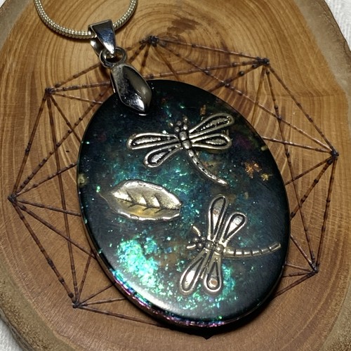 Orgonite dragonfly butterfly - orgonite,