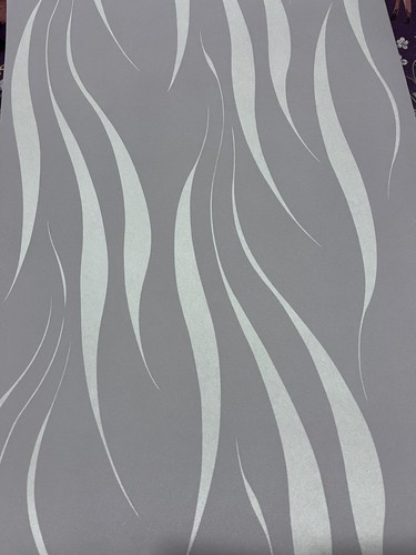 Silver grey wallpaper - wallpaper, rolls