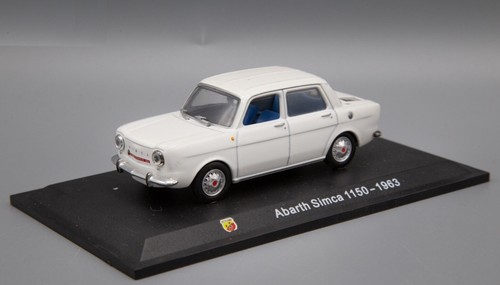 Simca abarth 1150 white - simca,