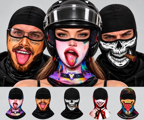 Funny graphic balaclava face - funny,