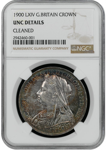 1900 victoria crown - 1900, ngc