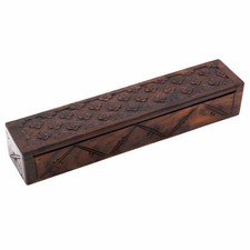 Wooden incense box - wooden,