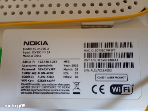 Broadband fibre modem - , nokia