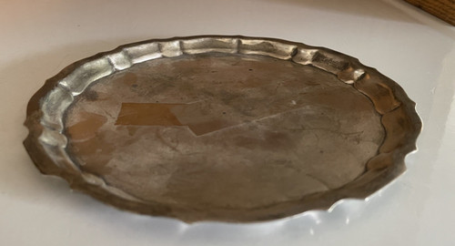 Small tray plate - plate, chippendale
