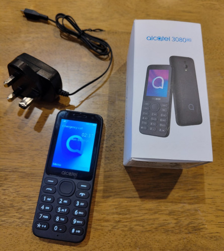 Alcatel 3080g black - 3080g, 4g