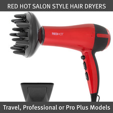 Red hot salon style hair - hot,
