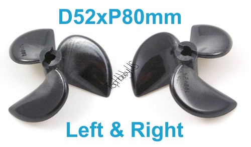 Set d52mxp80mm blades - 1, 3-blades