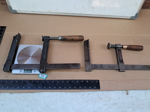 Pieces vintage f - f, clamps